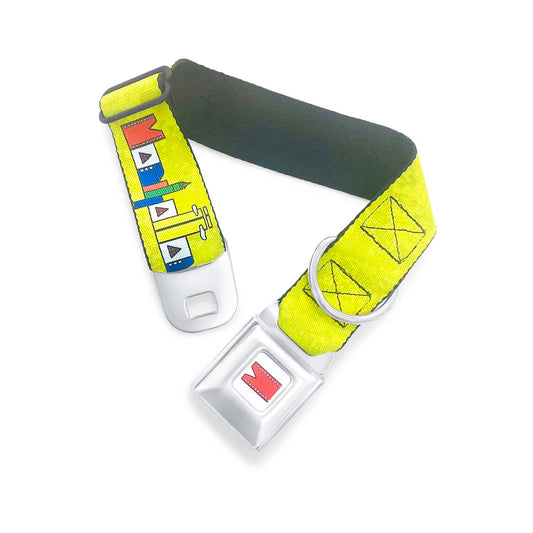 Sunny Days- Manhattan Lifestyle Logo Dog Collar